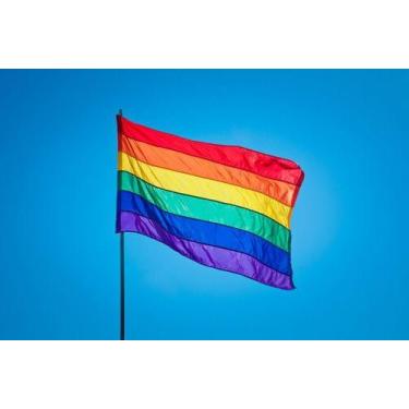 Imagem de Bandeira Orgulho Gay 1,50x0,90mt Lgbt - WCAN