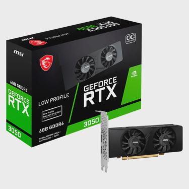 Imagem de Placa de Video msi Geforce rtx 3050 lp 6GB oc GDDR6 96 bits - 912-V812-023