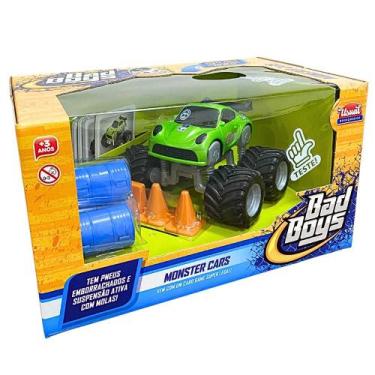Imagem de Bad Boys Monster Cars Sortidos 454 - Usual Brinquedos, Sortido