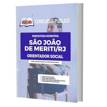 Imagem de Apostila São João De Meriti Rj - Orientador Social - Apostilas Opção