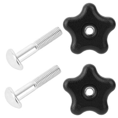 Imagem de lasuroa Kit com 2 Puxadores e Anilhas de Parafuso, Acessórios para Máquinas Consumíveis Peças Substituição para Corta Relva e Soprador de Neve