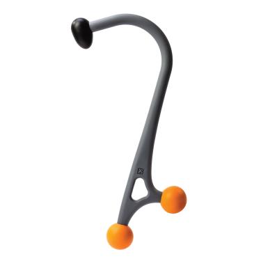 Imagem de Massageador TriggerPoint AcuCurve para pescoço, costas e ombros, cinza/laranja