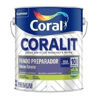 Imagem de Fundo Preparador Base Agua P/ Madeira E Metal 3,6l Coral