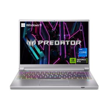 Imagem de Acer Notebook Predator Triton 14 para jogos/criador | Intel i7-13700H de 13ª geração | NVIDIA GeForce RTX 4070 | Mini LED de 14 polegadas 250Hz G-SYNC Display | LPDDR5 de 16 GB | SSD PCIe Gen4 de 1 TB