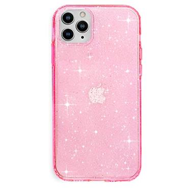 Imagem de Velvet Caviar Capa protetora transparente para mulheres compatível com iPhone 11 Pro Max [teste de queda de 2,4 metros] - Rosa Stardust