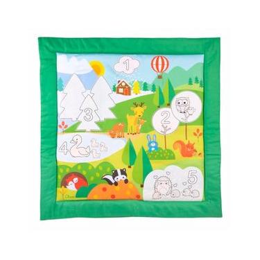 Imagem de Tapete De Atividades Colorir As Estacões Chicco Verde