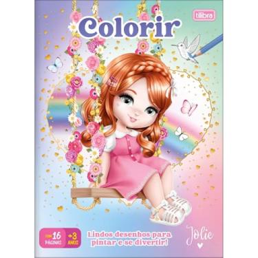Imagem de Tilibra - Álbum para Colorir Jolie 8 Folhas -, 317039