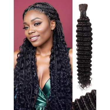 Imagem de Trançando o cabelo LOLLY HAIR Deep Water Wave 100g 55cm 10A