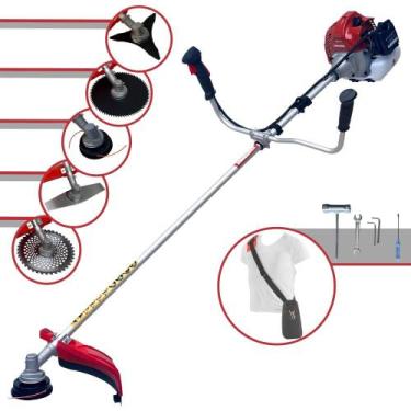 Imagem de Podador de Grama À Gasolina Kawashima BCJ521L 52cc 2,5HP 10.000rpm Roç