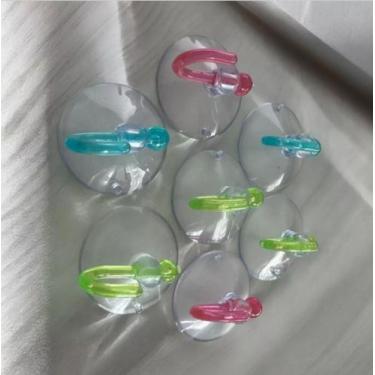 Imagem de Kit 24 Ganchos Ventosa De Parede Super Aderência Suporta 1kg - RGM STO