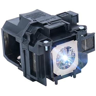 Imagem de iQubay Lâmpada de substituição para projetor ELP78 / V13H010L78 para Epson Elplp78 EX7230 EX5220 EX7235 VS230 VS335W PowerLite Home Cinema 2045 2040 1040 730HD 740HD 725HD EX3220 EX3220 6220 X27