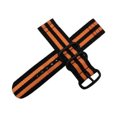 Imagem de Pulseiras De Relógio Esportivas Em Tecido De Nylon 18mm 20mm 22mm 24mm