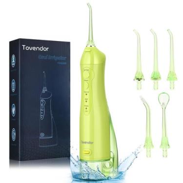 Imagem de Water Dental Flosser Tovendor Teeth Pick Cordless 300mL IPX7