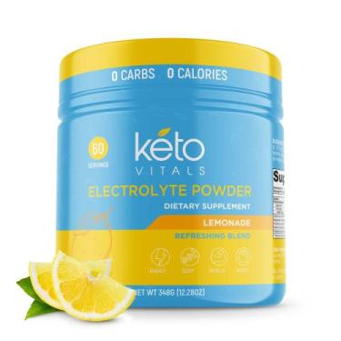 Imagem de Suplemento de eletrólitos Keto Vitals Powder 60 porções
