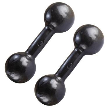 Imagem de Halter Emborrachado 10KG PAR - Equipa Academia