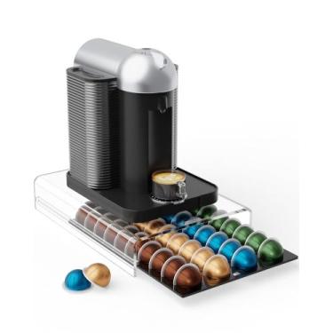 Imagem de Gaveta de armazenamento para porta-cápsulas de café Nespresso Vertuo -