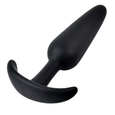 Imagem de Plug Anal Em Silicone Para Prazer Intenso Preto