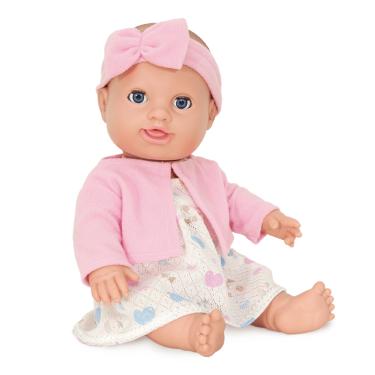 Imagem de Boneca Cheirinho de Neném Faz Xixi 33cm 806 - Milk Brinquedos