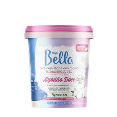 Imagem de Cera Depil Bella Hidrossolúvel Algodão Doce 600g