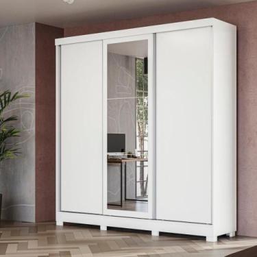 Imagem de Guarda-roupa Casal 3 Por Rever De Correr 3 Esp 2 Cabideiros - KAPPESBE