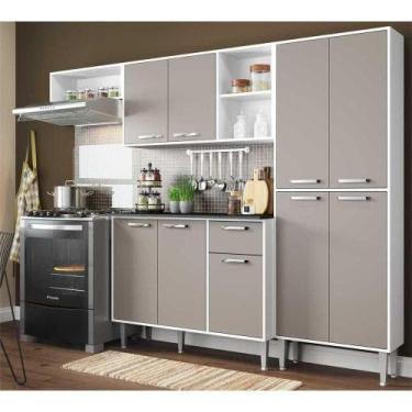 Imagem de Cozinha Compacta Xangai 9 Portas Multimóveis - MULTIMOVEIS