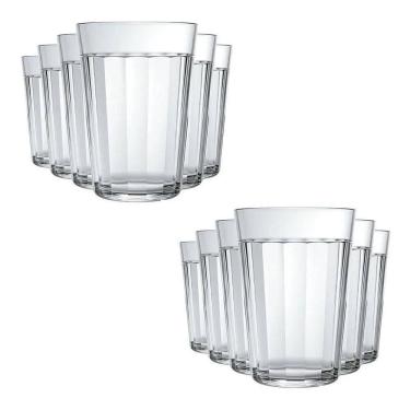 Imagem de Copo Americano Nadir Simples Long Drink Com 12 Peças 300 Ml