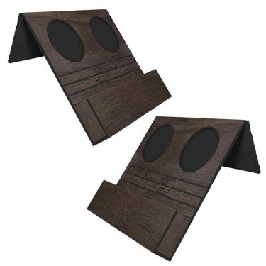 Imagem de Kit 02 Esteiras Bandejas Com Suporte Para Copos E Controle