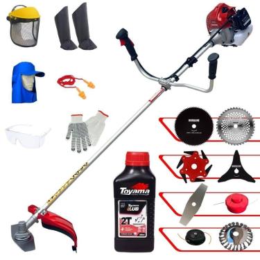 Imagem de Roçadeira Bcj620l 62cc 3hp 8 Em 1 + Epi + Óleo Toyama 2t