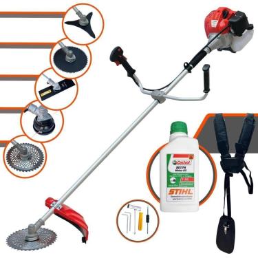 Imagem de Roçadeira 5 Em 1 Anmax Cg520p-tb 52cc 2,2hp + Óleo Stihl