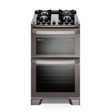 Imagem de Fogão de Piso Electrolux de 04 Bocas Experience com Duplo Forno e Mesa