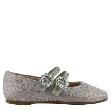 Imagem de Sapatilha Menina Molekinha Metalizada Shine Snake-Feminino
