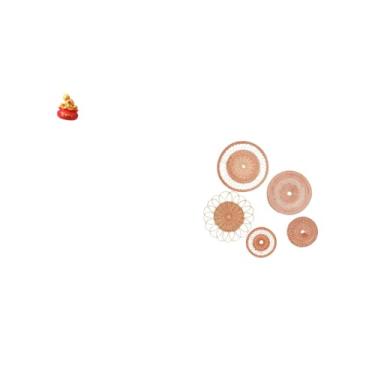 Imagem de Fenteer Estatueta de Cornucópia para Bacia Do Do Festival, Ornamento de Artesanato Artístico E Enfeites Decorativos de Vime para Pendurar N