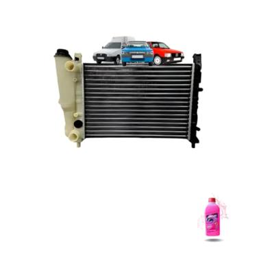 Imagem de Kit Radiador Uno 1.0 88>96 + Aditivo Radiador Visconde RV Extra Rosa