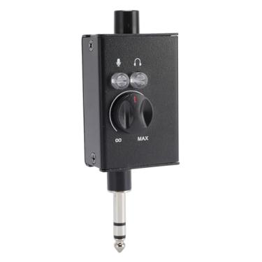 Imagem de Luocute Conversor de Som para Celular, Mixador de Placa de Som para PC Com Interface Plug and Play de 6,35 Mm Com Monitoramento de Fone de Ouvido e Controle de Volume, para Gravação de