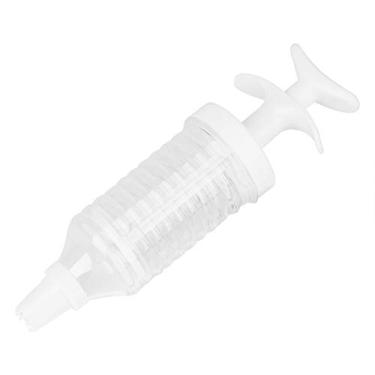 Imagem de Domary Injetor de Cupcake Decoração Conjunto de Cobertura de Bolo Caneta Sobremesa Seringa Cilindro 8 Peças Branco