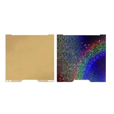 Imagem de Mesa de impressão dupla face lisa de 350x320mm - Base em PEI compatível com acessórios e peças de reposição para impressora 3D Bambu Lab H2D(PEI and PEY)