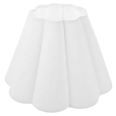 Imagem de Alipis Abajur recortado de tecido: Abajur de pano de estilo rústico universal substituição barril protetor de lâmpada para mesa e lâmpadas de parede