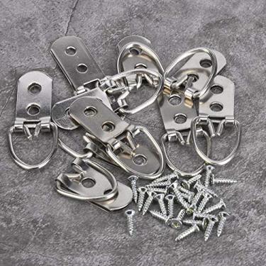 Imagem de Ymiko 50 Cabides do Quadro da Foto Dos Pces, Ganchos de Suspensão da Parede Ferro para Obras de Arte e Imagens, Fontes Imagem de 22 53mm (A)