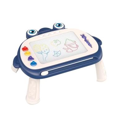 Imagem de Prancheta de desenho infantil, magnético Doodle | Brinquedo de desenho magnético de grafite infantil com placa de 4 cores | Placa de habilidades motoras finas, atividades de aprendizagem escolar em ca
