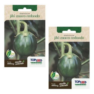 Imagem de 2x Sementes De Jilo Morro Redondo Alta Germinação Horta Mudas - Topsee