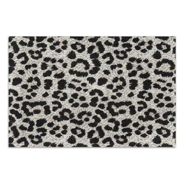 Imagem de Quebra-cabeça com estampa de leopardo cinza e preto, 1000 peças, pintura de belas artes, personalizados, presentes de jogo para amigos, família, 75 x 40 cm