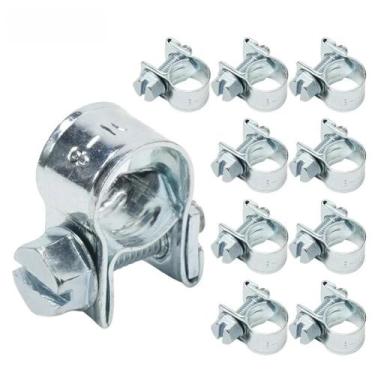 Imagem de Abraçadeira Anticorrosiva Para Tubos De Combustível E Gás, 10 Peças, C