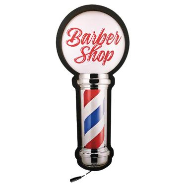 Imagem de Luminária Decorativa de Parede Poste de Barbearia C03 - D'Rossi