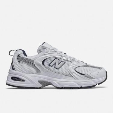 Imagem de Tênis New Balance 530, Branco, Prata, 43