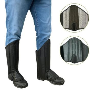 Imagem de Perneira Seguranca Proteção Contra Picada De Cobra 3 Talas - Nexus