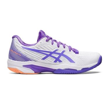 Imagem de Tênis Asics Solution Speed FF 2 Feminino - Branco/Roxo 37-Feminino