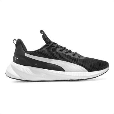Imagem de Tênis Puma Flyer Lite 3 Bdp Masculino, 41, Preto, Branco