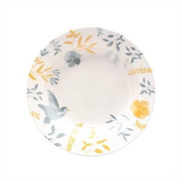 Imagem de Jogo De Pratos Fundos Em Cerâmica Donna Com 6 Peças 21,5cm Oxford