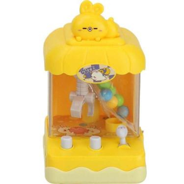 Imagem de Mini maquina pega bolinhas 15cm bbr - BBR Toys, Amarelo, UN