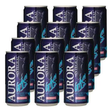 Imagem de Suco De Uva Aurora Tinto Integral Gaseificado 269ml C/12 Un